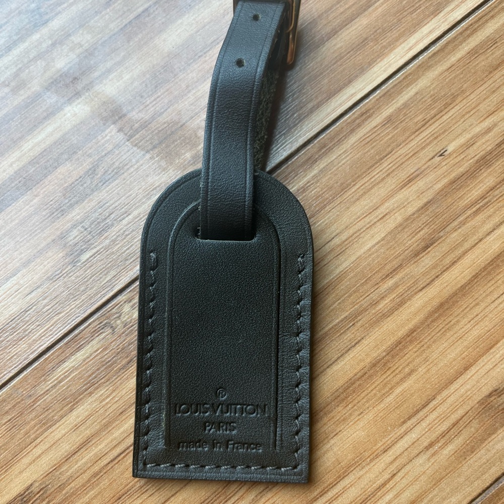 Louis Vuitton Hot Stamped Luggage Tag Ebene TT